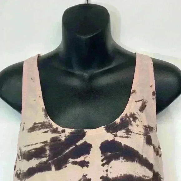 Gypsy 05 100% silk tank top racer back longer in the back size xs - Picture 3 of 7